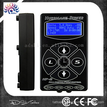 Hurricane HP-2 Dual tattoo machine intelligent Digital LCD power station Tattoo Power Supply